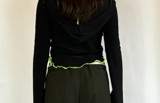Gilet zippé rosita
