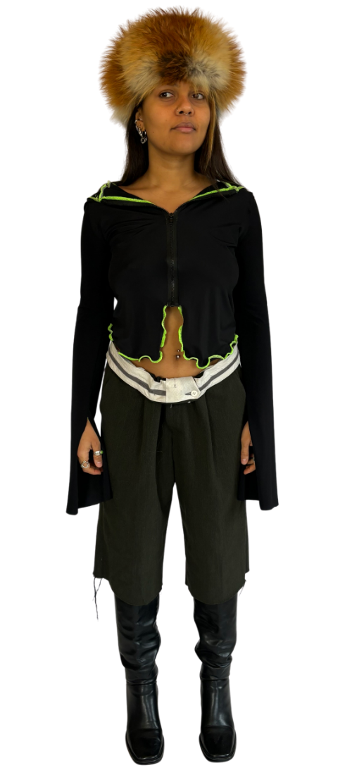 Gilet zippé rosita